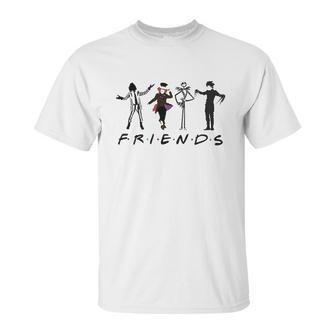 Friends Horror Tim Burton Edward Unisex T-Shirt | Favorety AU