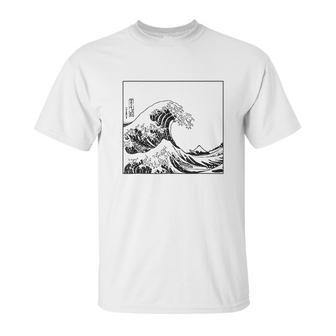 The Great Wave Off Kanagawa Unisex T-Shirt | Favorety