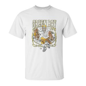 Green Bay Fan Gb Fantasy Football Unisex T-Shirt | Favorety