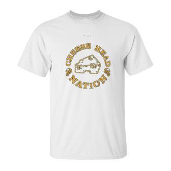 Green Bay Football Fans Cheese Head Nation Classic Unisex T-Shirt | Favorety