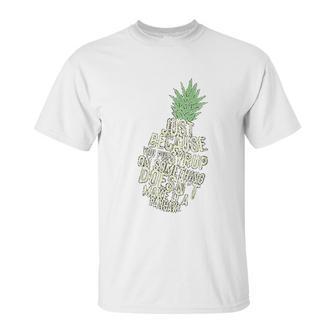 Gus And Spencer Funny Pineapple Unisex T-Shirt | Favorety AU