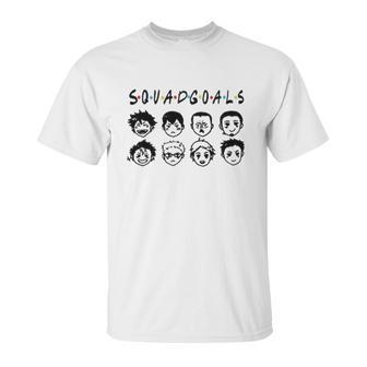 Haikyuu Squad Goals Funny Unisex T-Shirt | Favorety AU