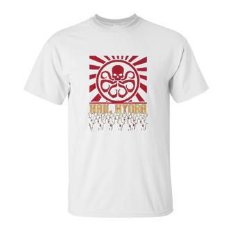 Hail Hydra Army Propaganda Graphic Unisex T-Shirt | Favorety