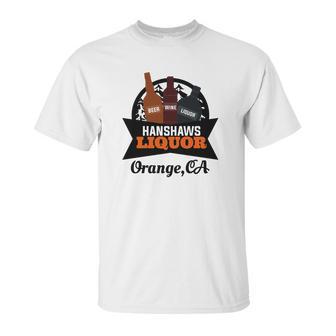 Hanshaw Liquor Orange Ca Unisex T-Shirt | Favorety CA