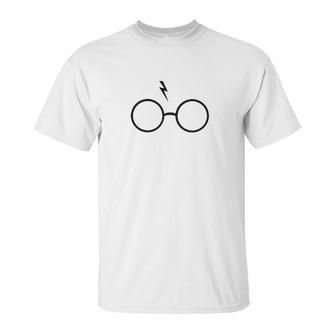 Harry Pawter Cute Glasses Potter Scar Unisex T-Shirt | Favorety UK