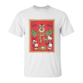 Hello Kitty And Friends Happy Lunar New Year Unisex T-Shirt | Favorety CA