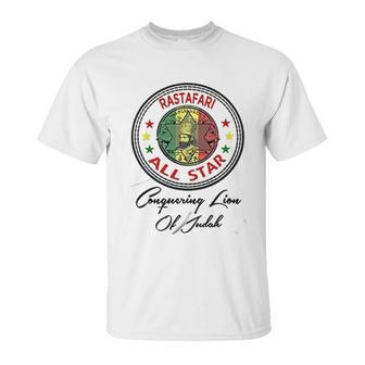 Jah Rastafari Haile Selassie Marcus Garvey Africa Iv Unisex T-Shirt | Favorety CA