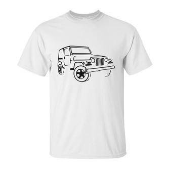 Jeep Wrangler 4X4 Rock Crawler Shirt Unisex T-Shirt | Favorety UK