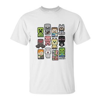 Jinx Minecraft Bobble Mobs Roll Unisex T-Shirt | Favorety CA