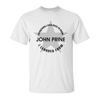 John Prine Super Star Unisex T-Shirt | Favorety UK