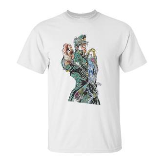 Jojos Bizarre Adventure Jotaro Kujo Unisex T-Shirt | Favorety