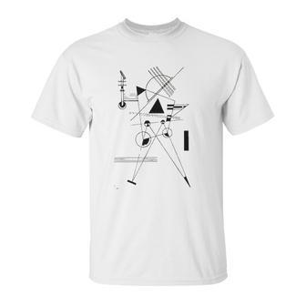 Kandinsky Drawing For Point And Line To Plane 1925 Artwork Unisex T-Shirt | Favorety DE