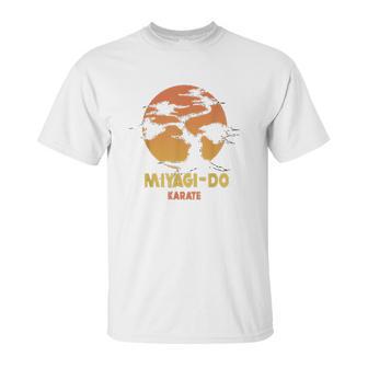 Karate Kid Miyagi Do Banzai Tree Sunset Logo Unisex T-Shirt | Favorety