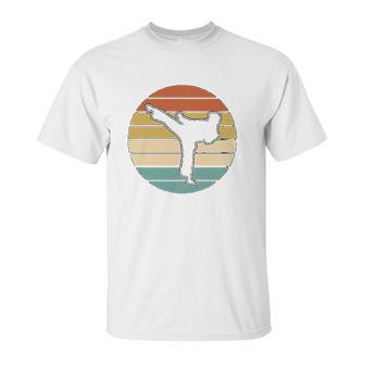 Karate Martial Arts Silhouette Youth Unisex T-Shirt | Favorety