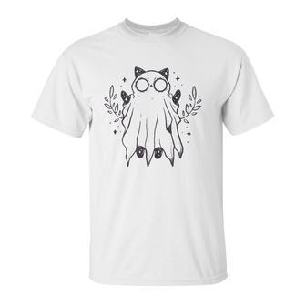 Kawaii Pastel Goth Art Creepy Cute Ghost Demon Halloween Unisex T-Shirt | Favorety AU