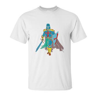 Knight Crusader Crusades Templar Gift Graphic Unisex T-Shirt | Favorety