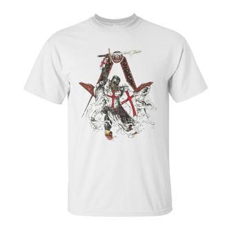 Knights Templar And Freemason Unisex T-Shirt | Favorety