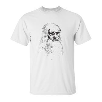 Leonardo Da Vinci Portrait Art Unisex T-Shirt | Favorety CA