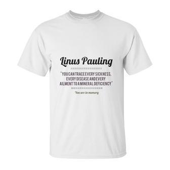 Linus Pauling Unisex T-Shirt | Favorety UK