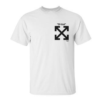 Logo Brand Off White Unisex T-Shirt | Favorety CA