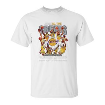 Los Angeles Lakers All Time 16 Time Nba Champions Unisex T-Shirt | Favorety DE