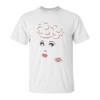 I Love Lucy 50S Tv Series Eyelashes Unisex T-Shirt | Favorety DE