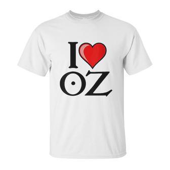 I Love Oz Unisex T-Shirt | Favorety UK