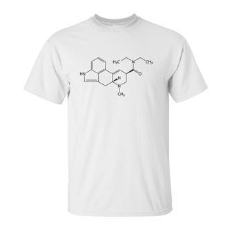 Lsd Molecule Acid Psychedelics Unisex T-Shirt | Favorety CA