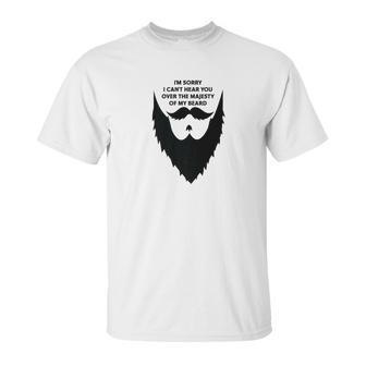 Majestic Beard Funny Beard Mustache Owners Unisex T-Shirt | Favorety CA