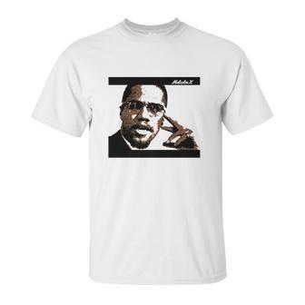 Malcolm Civil Rights America X Unisex T-Shirt | Favorety CA