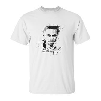 Malcolm X Grunge Unisex T-Shirt | Favorety CA