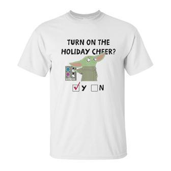 The Mandalorian Joy To The Galaxy Holiday Unisex T-Shirt | Favorety