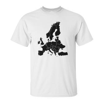 Map Of Europe Unisex T-Shirt | Favorety DE