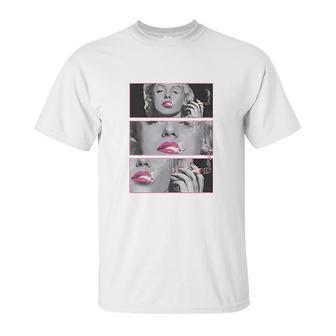 Marilyn With Blunt Unisex T-Shirt | Favorety