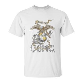 Marine Corps Eagle Usmc Unisex T-Shirt | Favorety