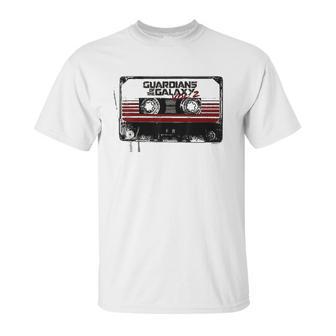 Marvel Guardians Of The Galaxy 2 Cassette Graphic Unisex T-Shirt | Favorety