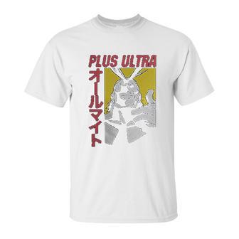 Mha My Hero Academia All Might Plus Ultra Unisex T-Shirt | Favorety