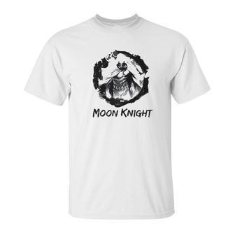 Moon Knight Black And White Unisex T-Shirt | Favorety