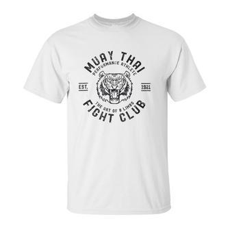 Muay Thai Fight Club Tiger Kick Boxing Gift Unisex T-Shirt | Favorety AU