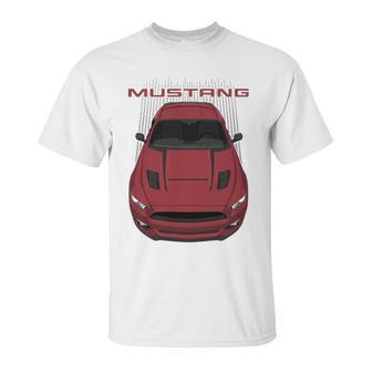 Mustang Gt Cs 2016 2017 Ruby Red Unisex T-Shirt | Favorety CA