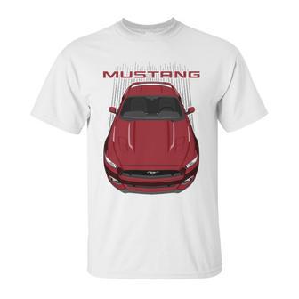 Mustang S550 Gt Ruby Red Unisex T-Shirt | Favorety DE