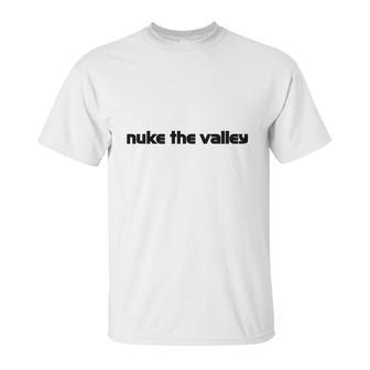 Nuke The Valley Sports Bra By American Apparel Unisex T-Shirt | Favorety