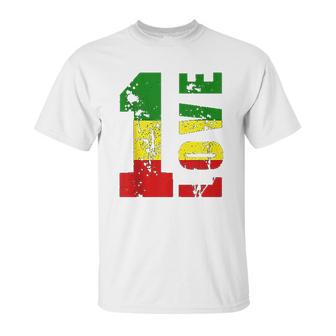 One Love Jamaica Apparel Rasta Reggae Music Caribbean Pride Unisex T-Shirt | Favorety AU