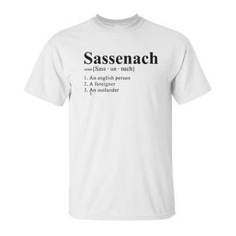 Outlander Sassenach Defined Unisex T-Shirt | Favorety UK