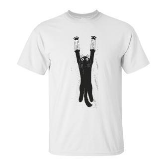 Paw Addict Funny Cat Cute Kitty Laughing Game Cat Unisex T-Shirt | Favorety UK