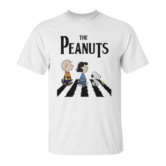 Peanuts Beatles Tshirt Unisex T-Shirt | Favorety