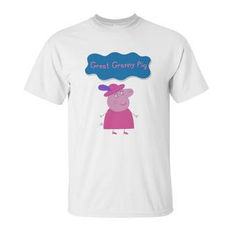 Peppa Pig Peppa Pig Shirt Granny Pig Great Granny Pig Unisex T-Shirt | Favorety DE