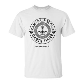 Percy Jackson - Camp Half-Blood - Cabin Three - Poseidon Unisex T-Shirt | Favorety UK