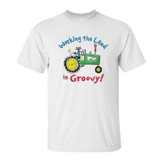 Pete The Cat Working The Land Unisex T-Shirt | Favorety CA