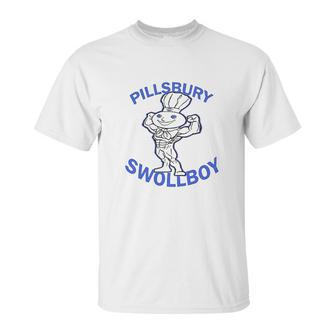 Pillsbury Swollboy Pumped Popping Fresh Parody Unisex T-Shirt | Favorety CA